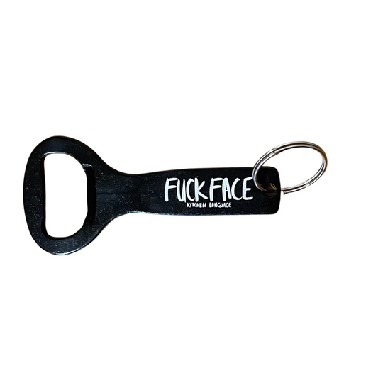 Fuck Face keyring bottle opener