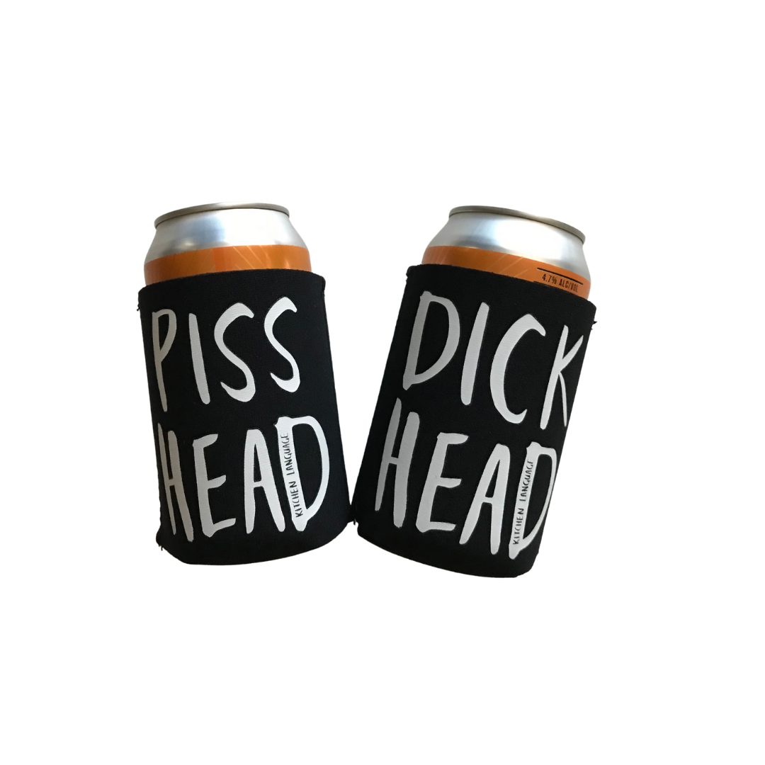 Australian stubby holder piss dick head